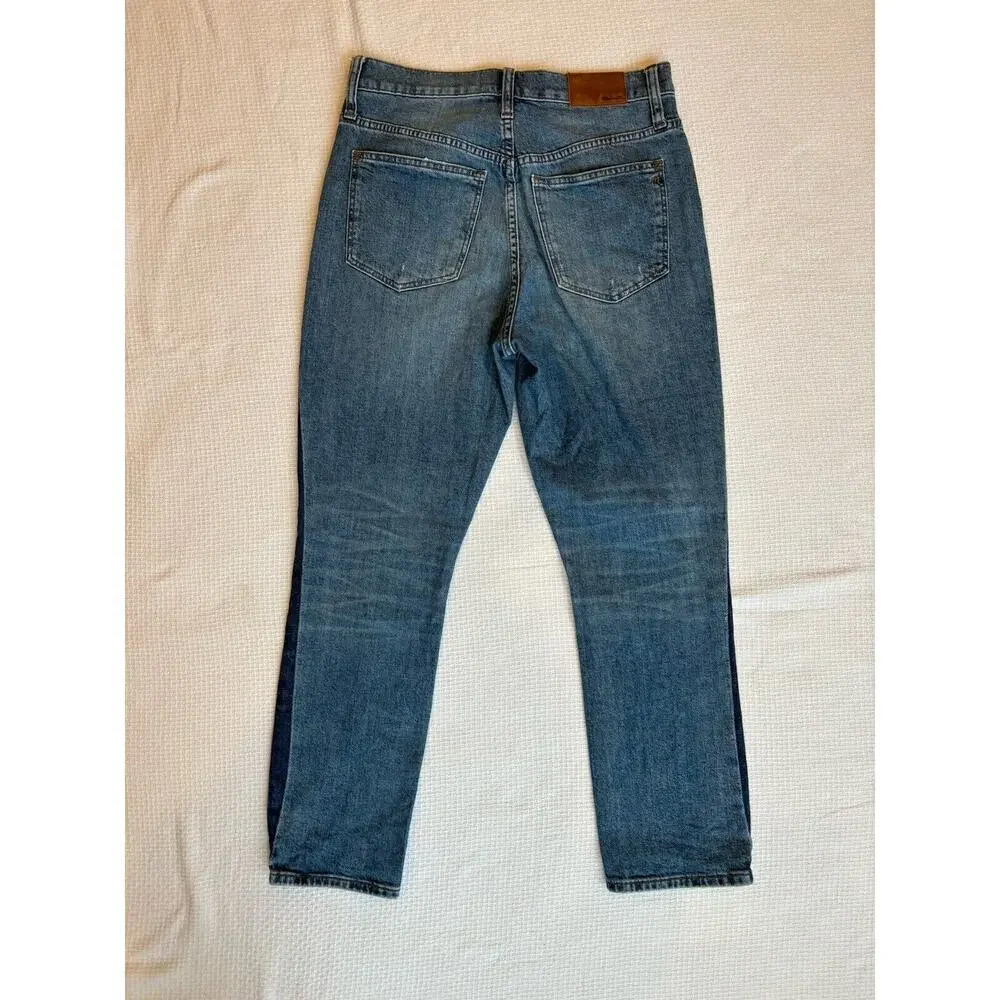 Madewell Jeans Women's Size 26 High Rise Slim Boy Jean Denim Blue Jeans Preppy